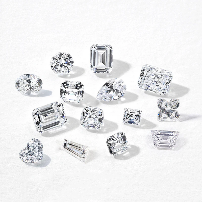 حجر الماس السائب IGI شهادة مختبر نمت CVD الكمثرى الماس HPHT 0.3ct 0.5ct 1ct 1.5CT بالجملة الأبيض المشاركة الماس #4