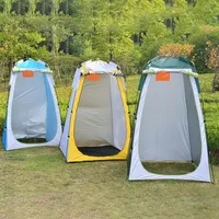 Portable Outdoor Privacy Shower Tent  Waterproof Changing Room Shelter for Camping Hiking Folding Beach Toilet Shower Bathroom