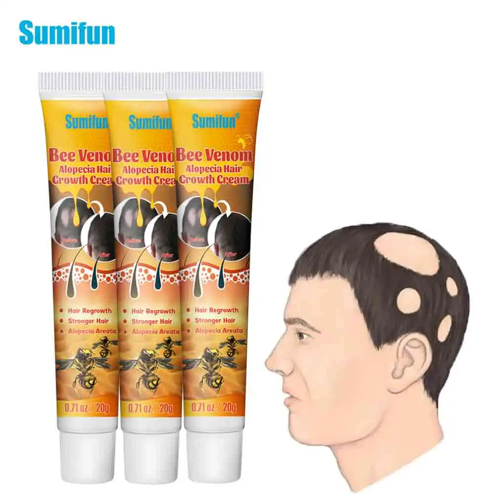 1/3/5/8/10/20Pcs Sumifun Hair Alopecia Growing Cream Baldness Regrowth Repair Ointment Treat Grow Hairs Root Nourish Care