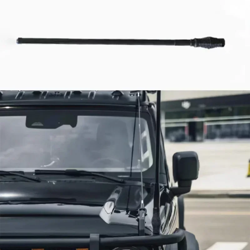 Fit for GWM Tank 300 Car Desert Off-road Vehicle Bull Bar Radio Receiving Antenna Car Antenna Aluminum Alloy Bracket Accessories