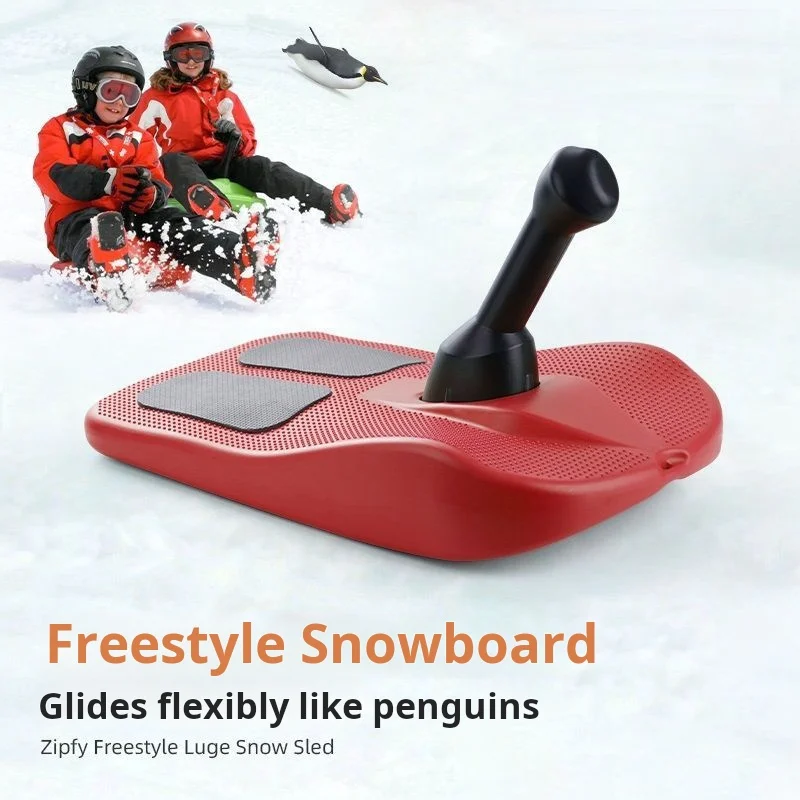 

Winter Outdoor Children's Ski Board, Thick And Wear-resistant Sled Board, Grass Board, Ski Cart, Ice Skating, Plow, Portable