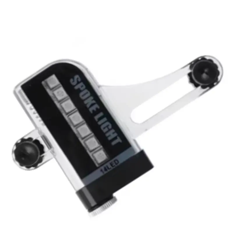 BTLIFE-2X 14 RGB LED Bike Wheel Spoke Light Bicycle Warning Lights Waterproof LED Neon Bike Tyre Light Bicycle Rim Decor