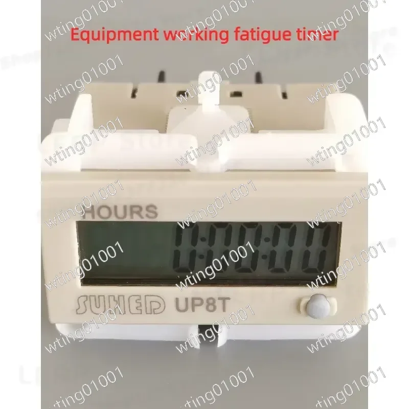 for Equipment Shutdown Electronic Timer Running Time Recorder Industrial Digital Display Automatic Accumulation Timer