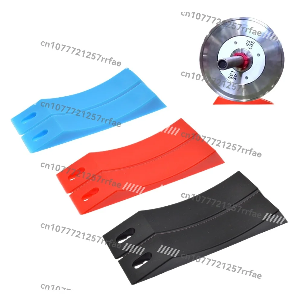 

Silicone Barbell Pad Changing Artifact Rubber Tabler Non-slip and Wear-resistant Small and Convenient Home Gym Cushion