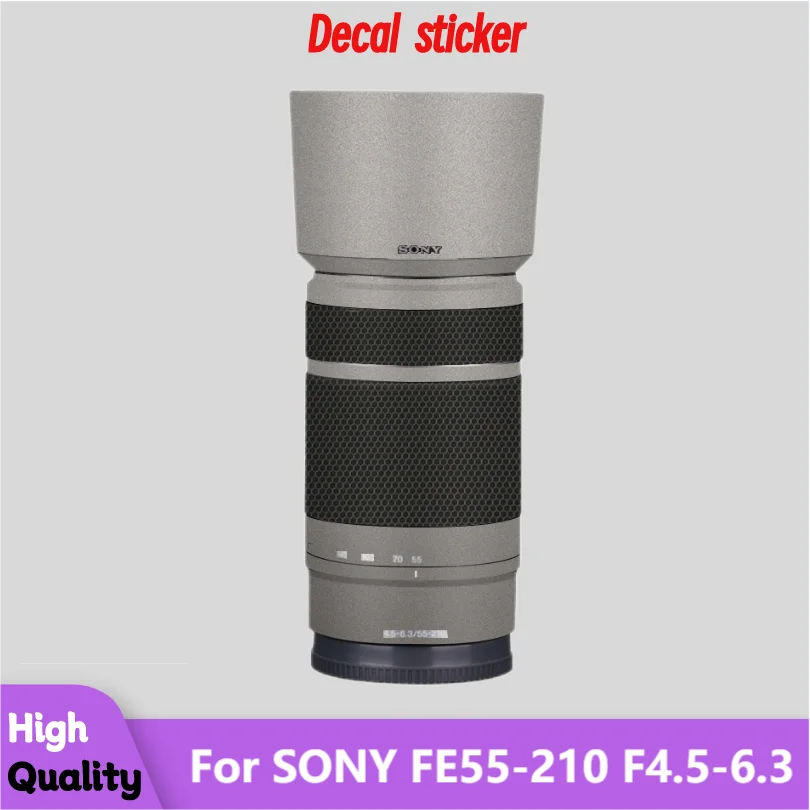 

Наклейка на Корпус Объектива SONY FE55-210, Защитная Наклейка на кожу, Виниловая пленка для защиты от царапин