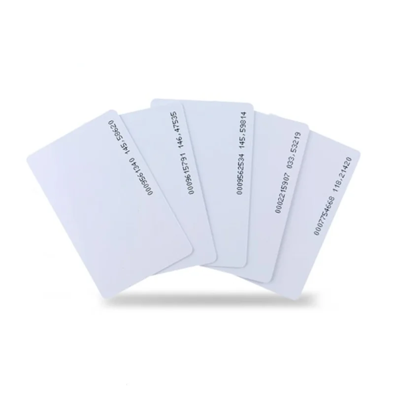200pcs/Lot RFID Card EM4100 Tk4100 Access Control Card RFID Sticker Proximity Chip 125Khz