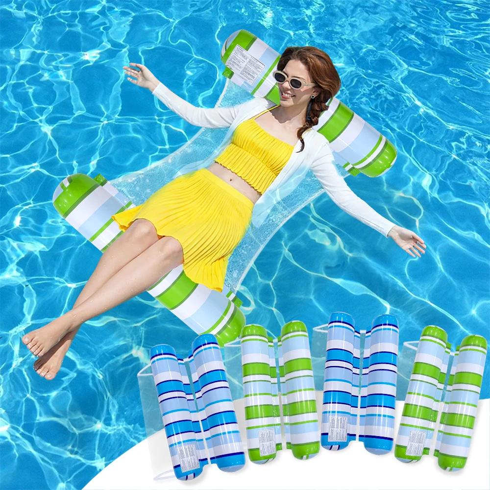 1 Stück Aufblasbarer Schwimmender Wassersessel für Pool, Strand, Meer, Party, Freizeitveranstaltungen - Einzelner Wasserflotationssitz