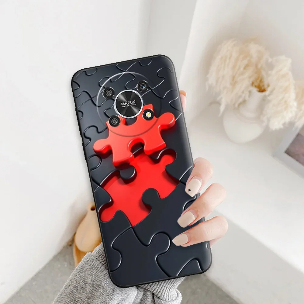 For Honor Magic4 Lite 5G Case Fashion Painted Silicone Soft Phone Cover for Honor Magic6 Lite Funda Honor Magic5 Lite 5G Coque