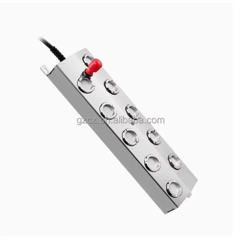 Commercio all'ingrosso 4500 ML/H 10 Testa Umidificatore Ad Ultrasuoni Fogger Industriale Francese Elettrico per Aromaterapia Piezoelettrico Mist Maker