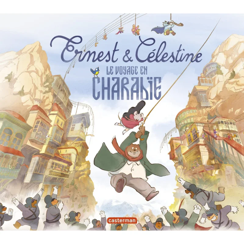 

Ernest And Celestine The Trip In Gibberish Alexandra Garibal Gabrielle Vincent Casterman 9782203237100 Book