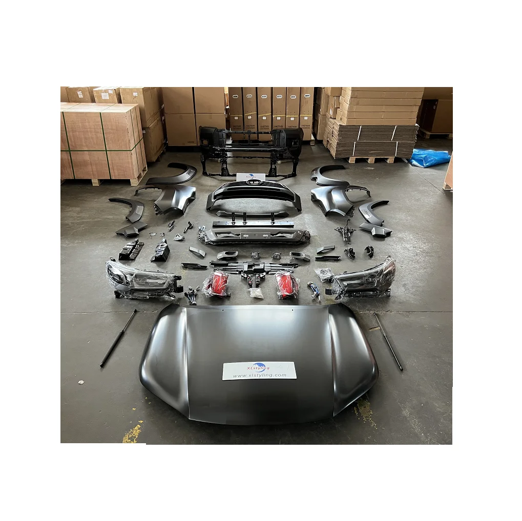 

XLstyling Car Conversion Upgrade Facelift Обвес переднего бампера для Hilux Vigo 05-13 Обновление до 2021 года Rocco Body Kit