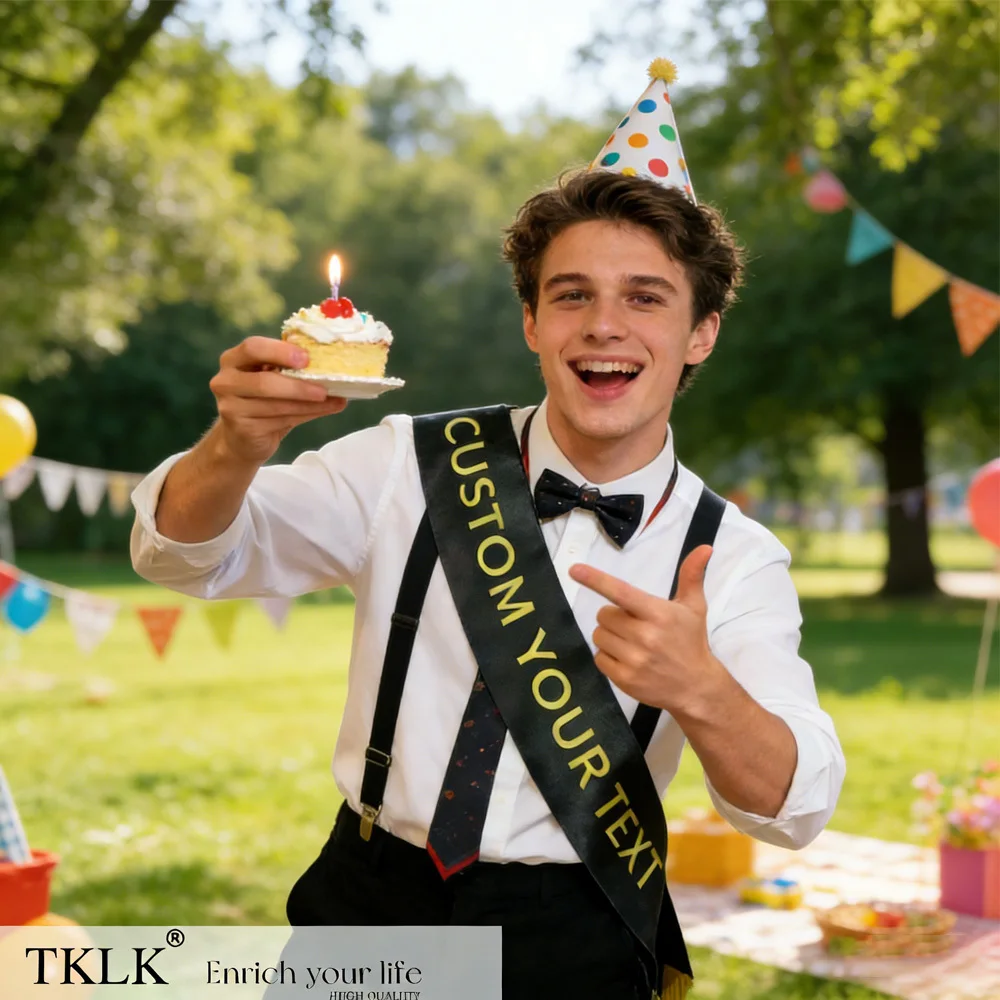 Custom 1Pc Text Sat…