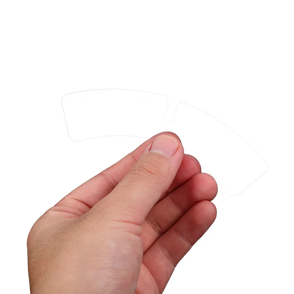 100 stuks transparant shirt ondersteuning inzetstukken jurk kraag blijft tabs voor mannen vrouwen doorzichtige plastic kraag bevestigingsbenodigdheden