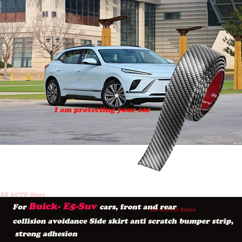 

Strong adhesive bumper strip, front and rear lip side skirts, collision and scratch resistant, suitable For Buick E5 Suv