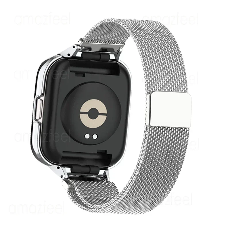 สายคล้องโลหะสําหรับ Redmi Watch 5 ห่วงแม่เหล็กสร้อยข้อมือสําหรับ redmi watch 4 สําหรับ redmi watch 5 ป้องกันฝาครอบ