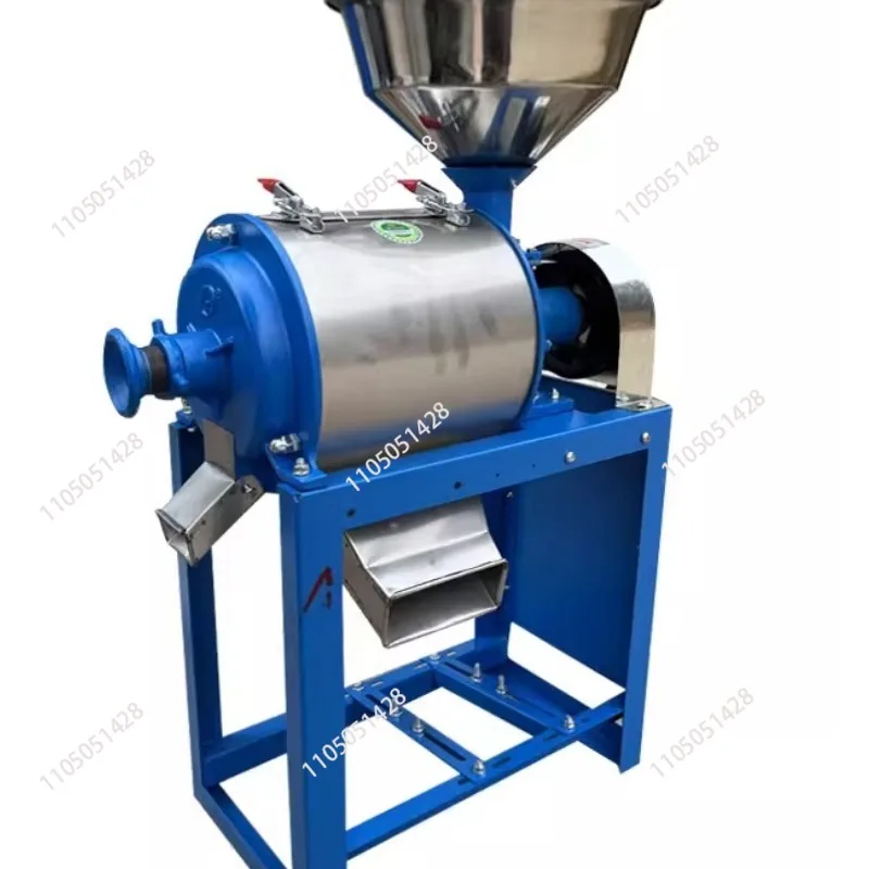 Traction type articulated arm folding arm spider car Small Household Multifunctional Flour Mill, Wheat and Corn Flour Mill