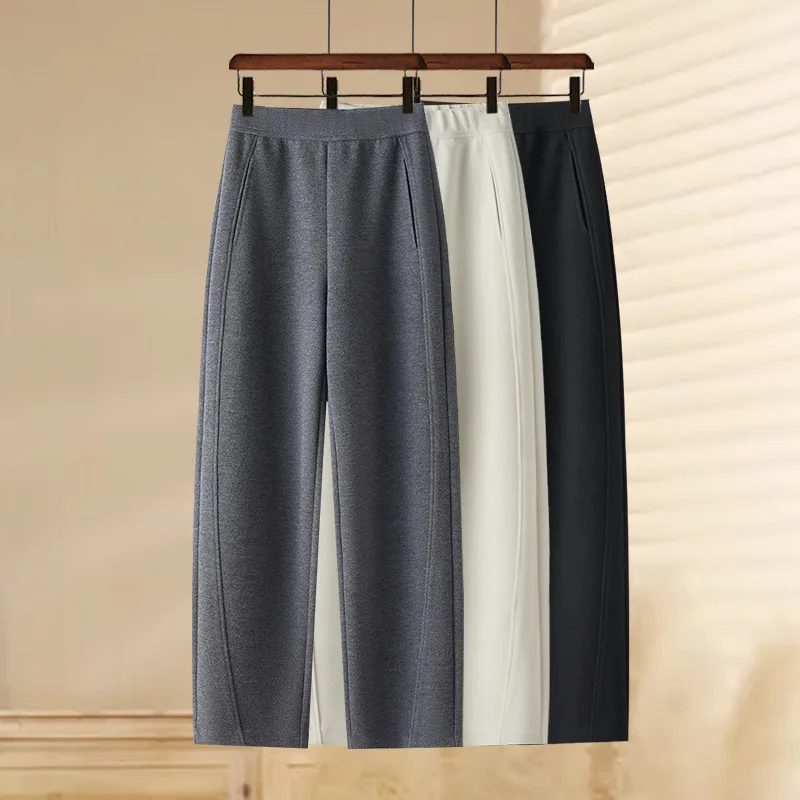 

Scythe Banana Pants Sweatpants for Women, and Winter Fleece Lined Thickened Warm Casual Pants, Wide Leg Sports Pants