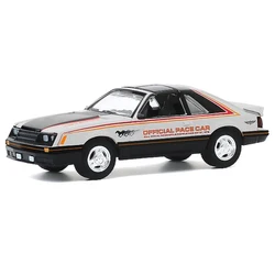 1:64 Scale 1979 Ford Mustang Muscle Sports Car Simulation Alloy Car Model Display Collectible Toy Gift Decration Souvenir