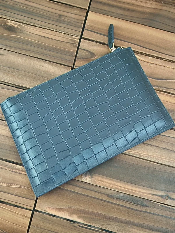 Portefeuille en cuir véritable pour hommes, enveloppe, sac à main, couche supérieure en peau de vache, sans étiquette, marque douce, Busin, enveloppe portable décontractée, singe