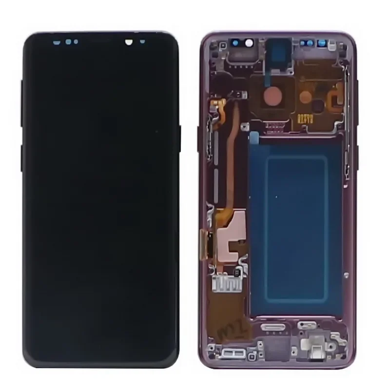 SUPER AMOLED S9 Display Screen For Samsung Galaxy S9 G960F G960F/DS G960U Lcd Display Digital Touch Screen Assembly Replacement