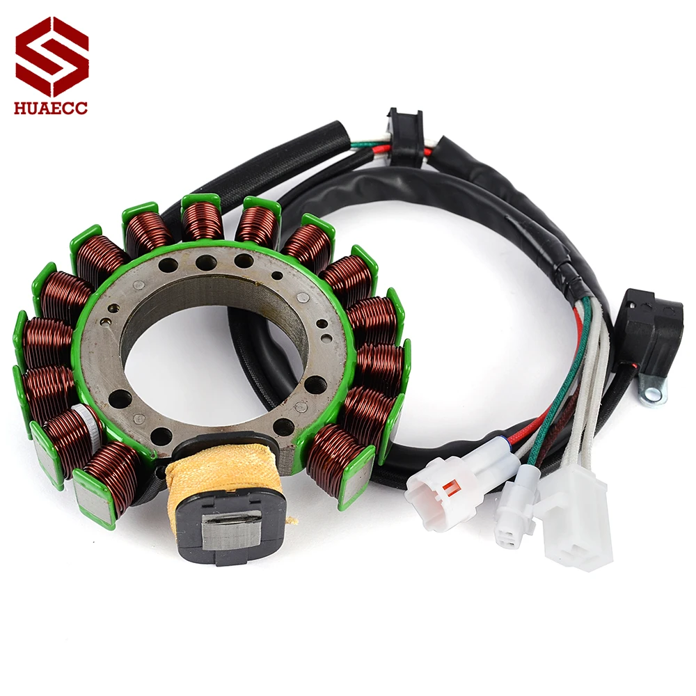 

3HN8551010 Катушка генератора магнитного статора мотоцикла для Yamaha YFM350 YFM350X Warrior 96-01 YFM400 YFM400FW Kodiak 400 4WD 93-00