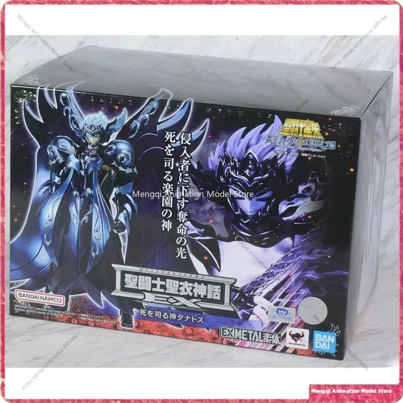 

In Stock BANDAI Saint Cloth Myth EX Ghost Thanatos Animation Action Series Figure Model Toy Children Gift Collection
