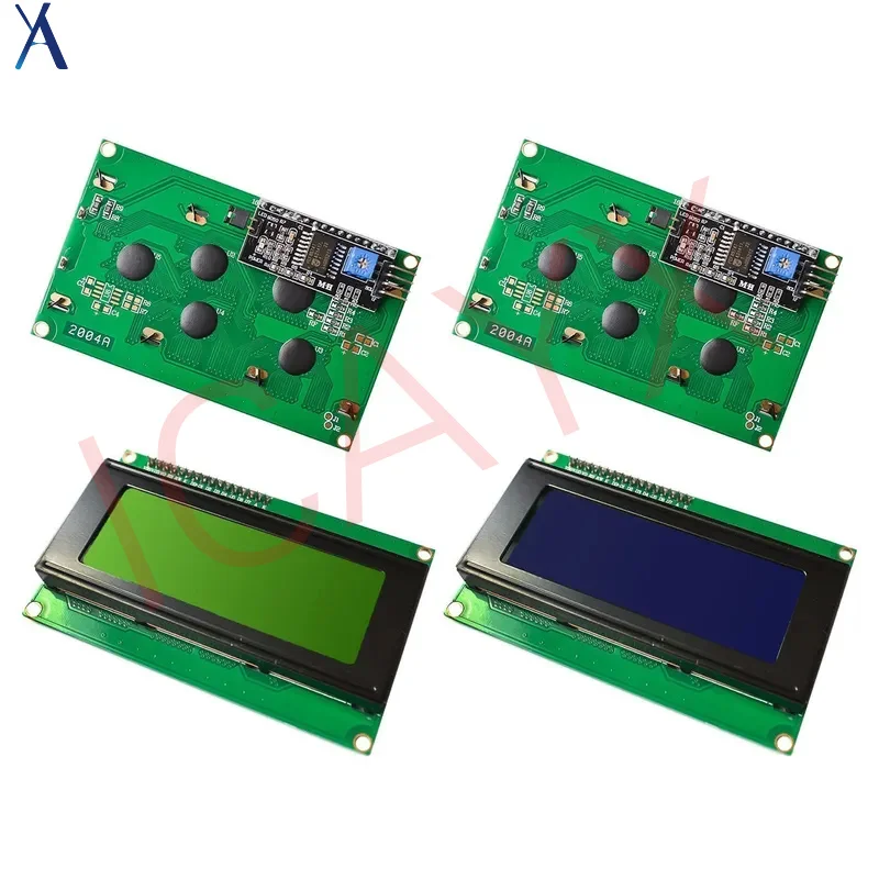 

LCD2004+I2C 2004 20x4 2004A Blue/Green screen HD44780 Character LCD /w IIC/I2C Serial Interface Adapter Module For Arduino