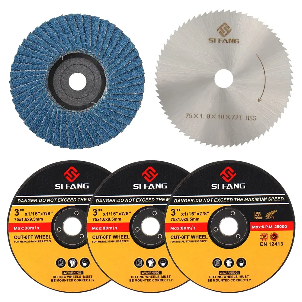 1PC Mini Cutting Disc Circular Resin Grinding Wheel 75mm For Angle Grinder Steel Stone Sanding Disc Cutting Angle Grinding