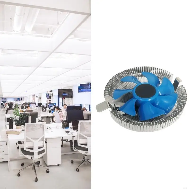 مبرد وحدة المعالجة المركزية بمروحة هادئة 896F مقاس 9 سم لمشعات LGA1150,1151,1155,1156,775 AM4,AM3+,AM3