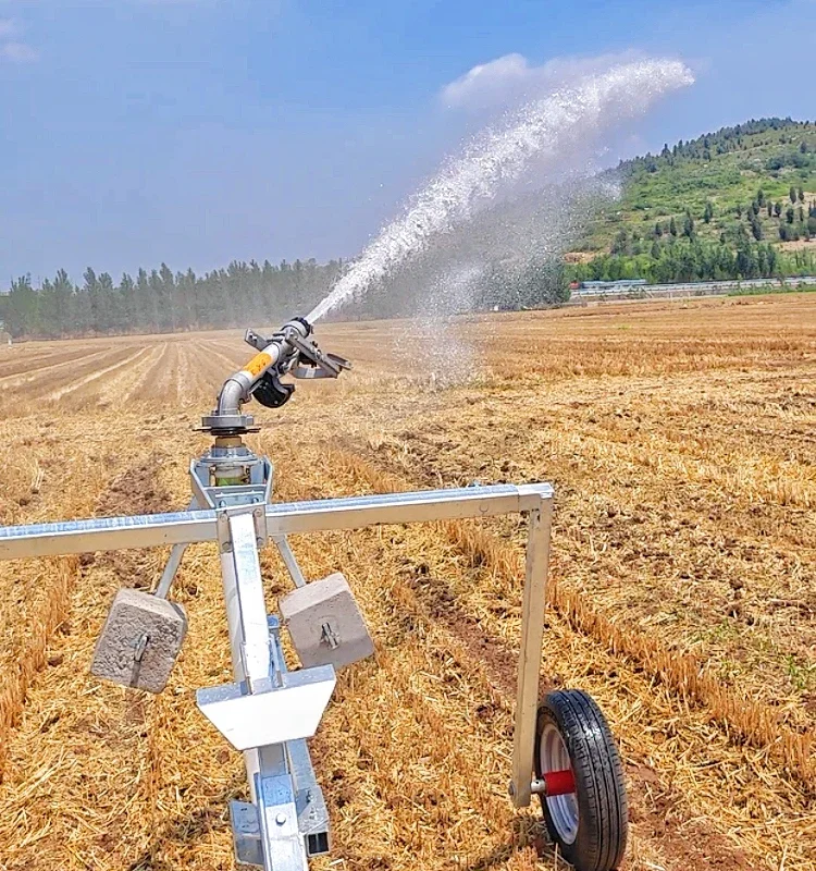 

New large-scale watering irrigation modern farm watering machine pump truck universal rotation system irrigation equipment