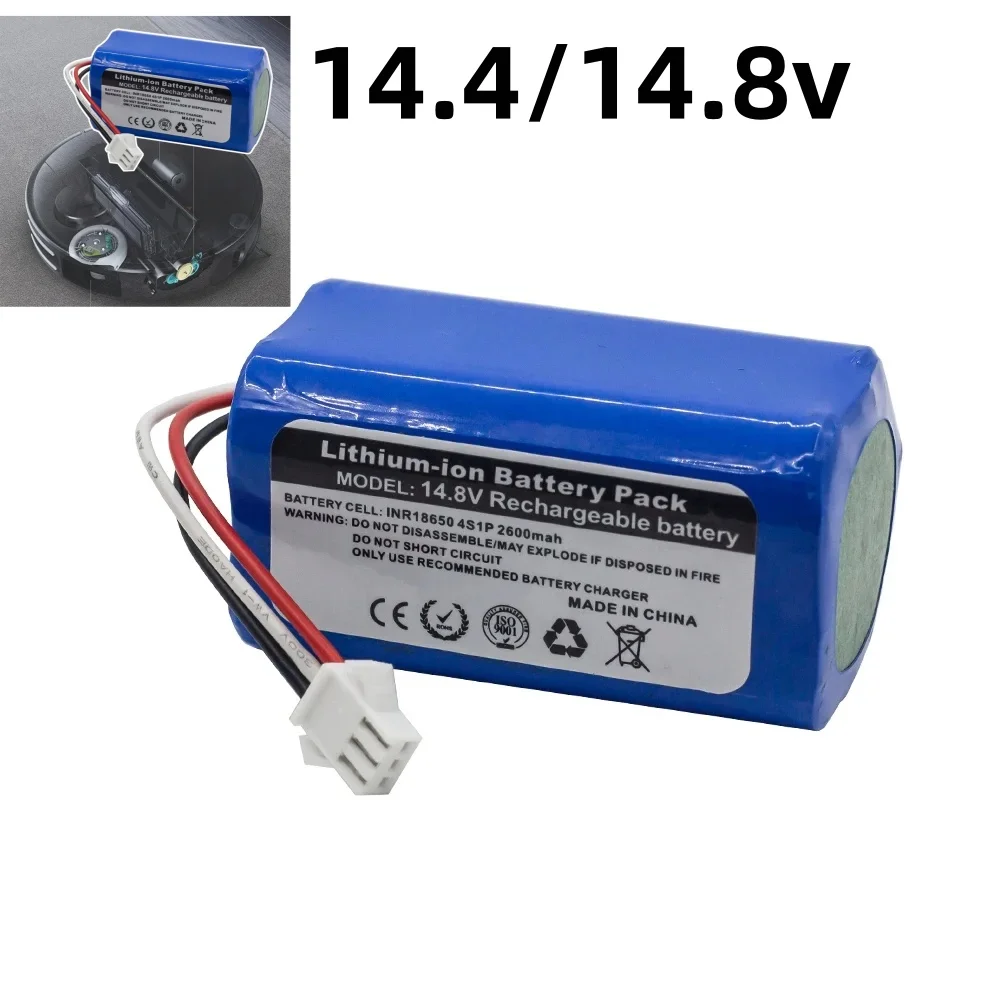 

. Rechargeable Li-ionBattery 14.4V/14.8V 2600mAh/3200mAH High quility for NEATSVOR robot vacuum cleaner accessories parts V392