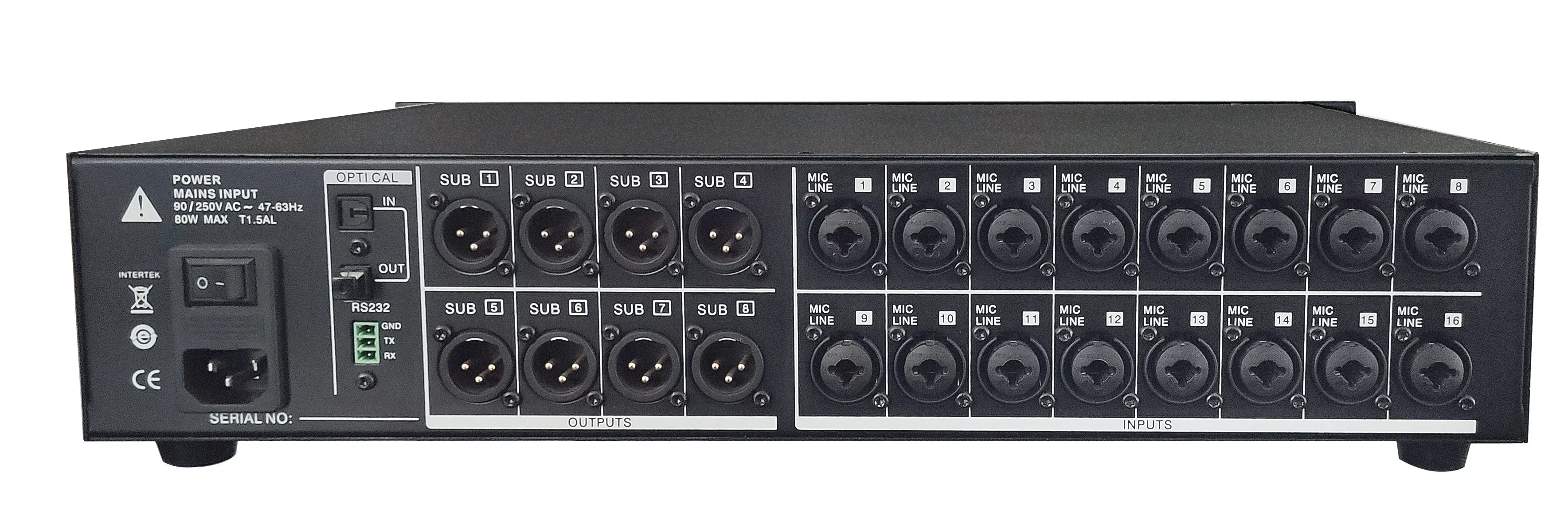 MX-32 PLUS Professional audio mixing console Stage Box 16 Input 8 Output Rack digital mixer extension interface box