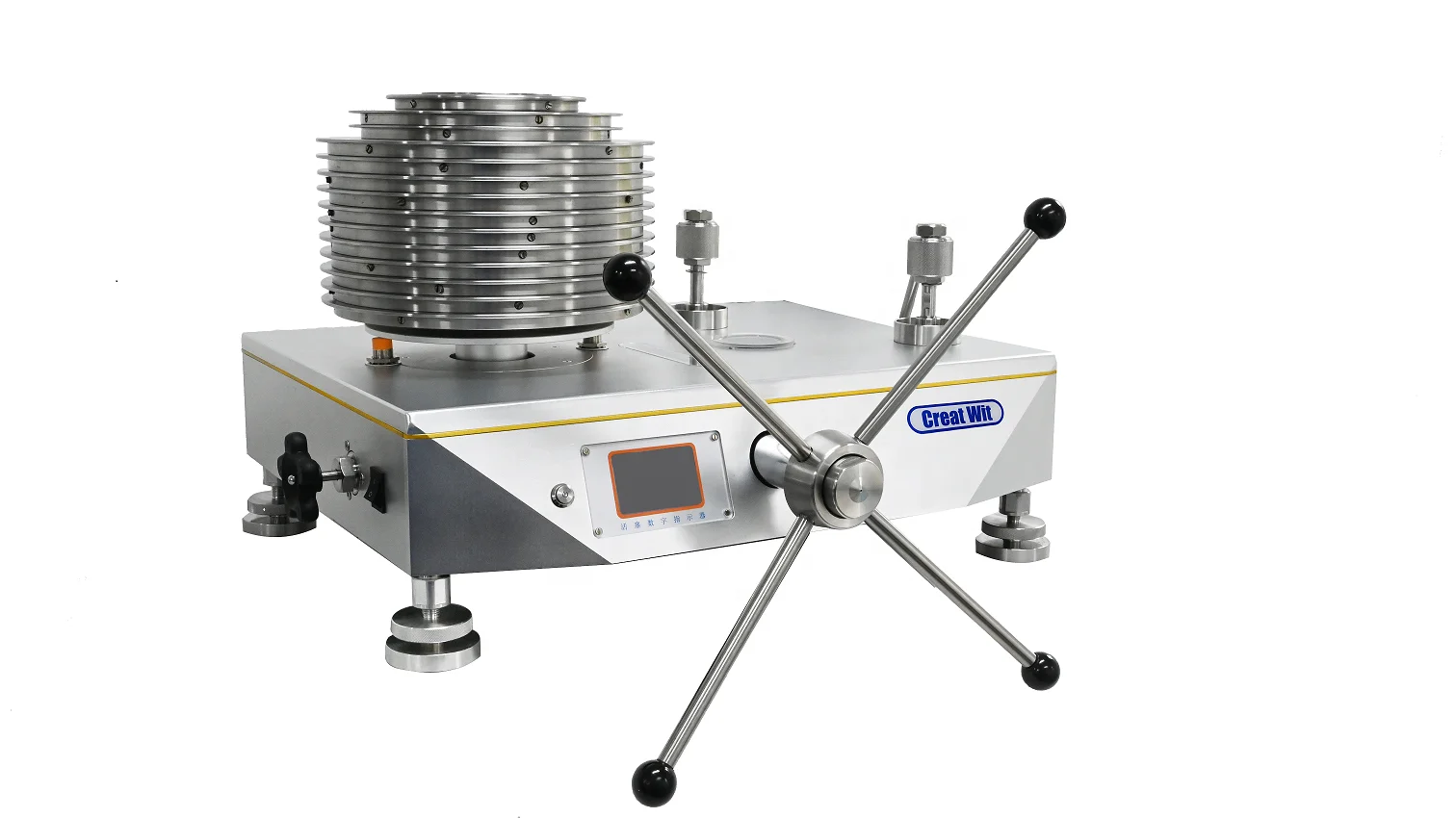 High Pressure Dead Weight Tester 2500bar Creat Wit CW-2500T Stainless Steel 1 Year Warranty Made in China