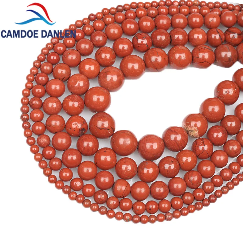 100% Натуральная красная яшма, бусины 2-12 мм, полуготовые самодельные бусины для браслета, аксессуары, драгоценный камень для изготовления ювелирных изделий