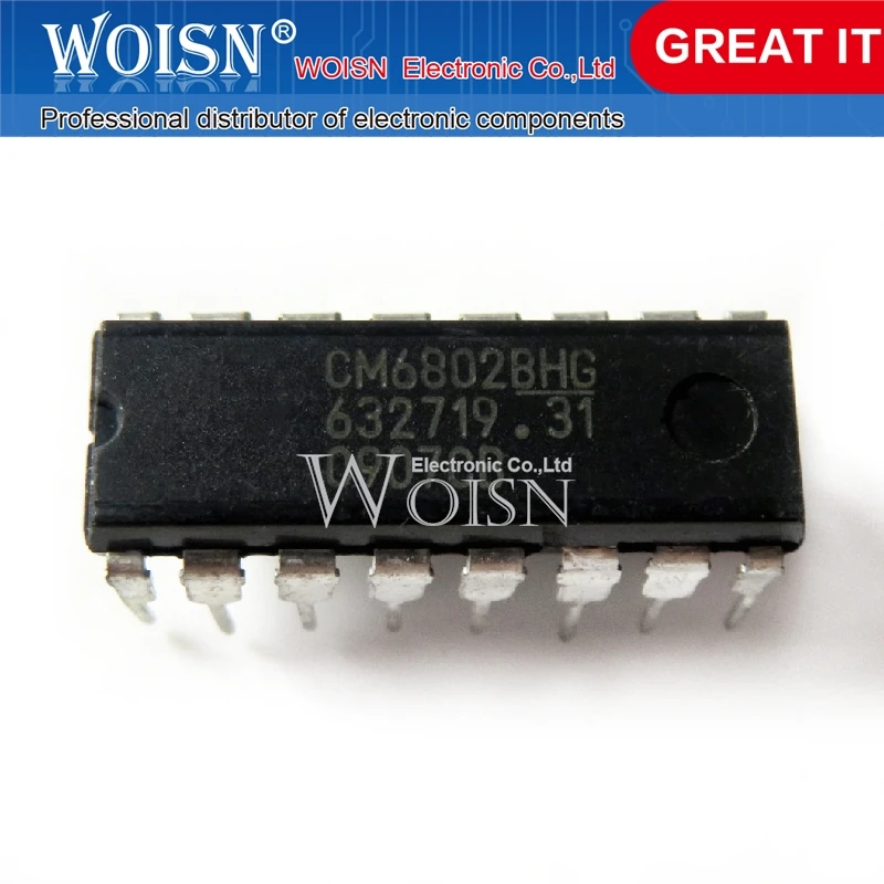 10PCS  CM6802BHG CM6802 DIP-16