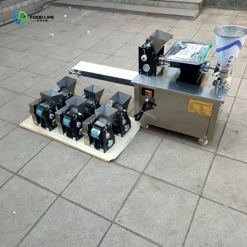 Fully Automatic Momo Electrical Tortellini Dumpling Machine Spring Roll Patti Empanada Samosa Making Machine FL Customized