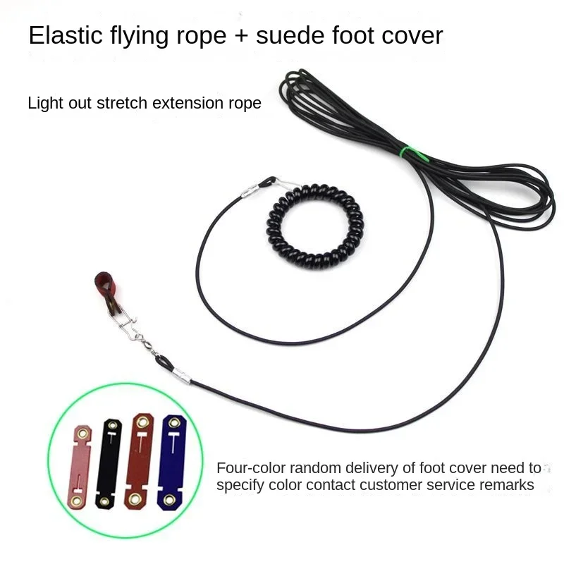 Birds Use Light Flying Ropes To Raise Myna, and White-necked Crows Go Out To Pull The Bird-walking Rope Without Hurting The Foot