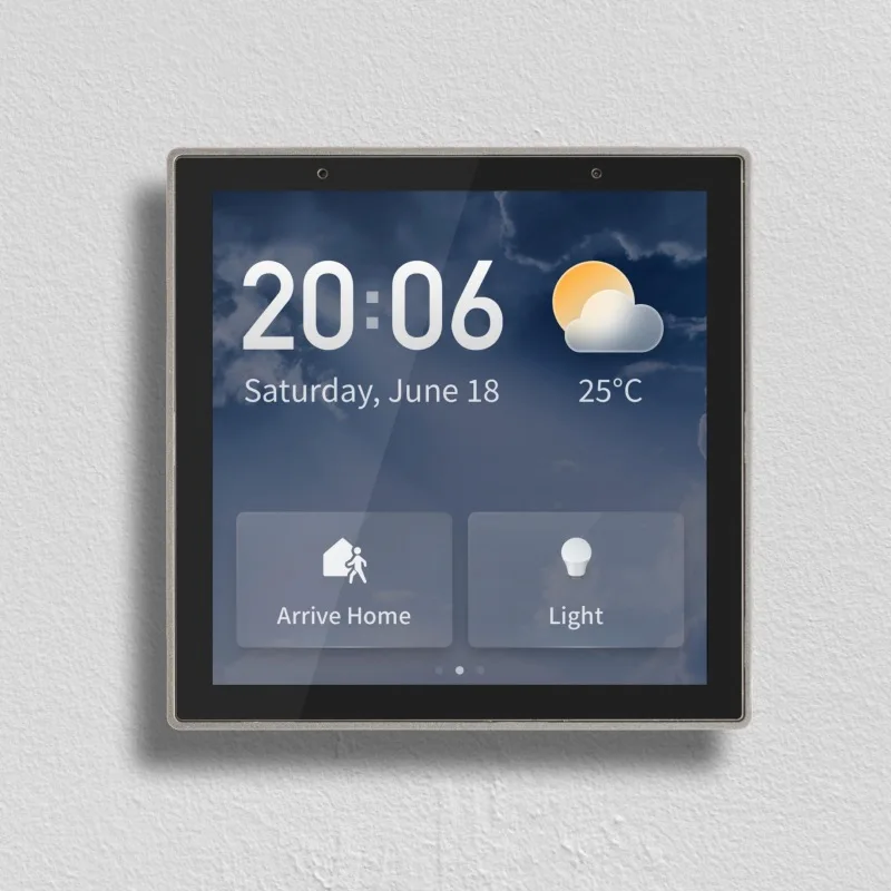 Tuya Smart Multifunctionele Bedieningspaneel Zigbee Gateway Ingebouwde Alexa Voice Control 4 Inch Type 86 Linux Os