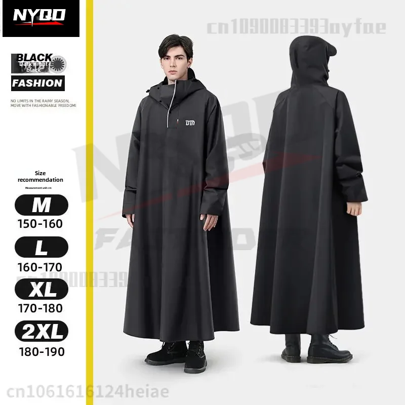 

Electric Vehicle Raincoat Thickened and Lengthened Adult Motorcycle Poncho Rider Raincoat Rainstorm Proof Rain Gear