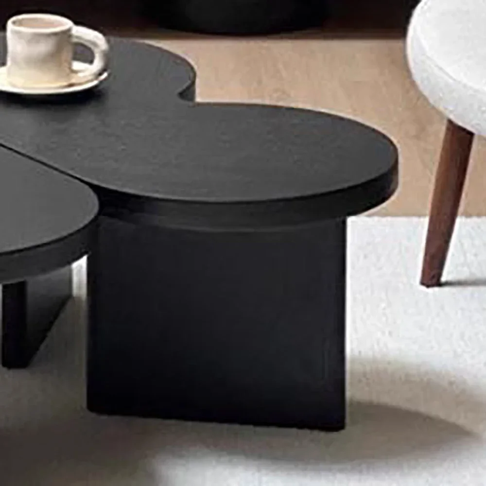 Mesa de centro minimalista moderna, estética de belleza, pequeña mesa de centro de moda, muebles de sala de estar de diseño nórdico clásico