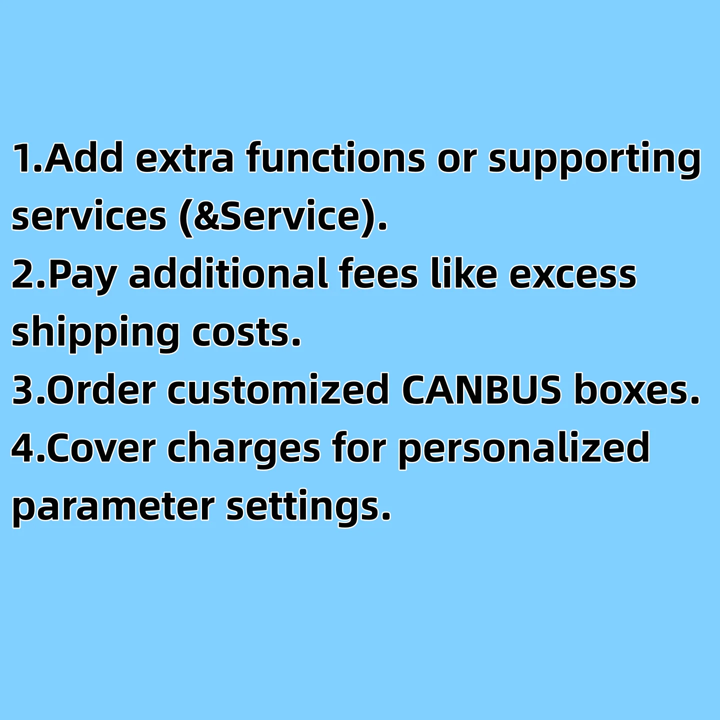 

Специальная дополнительная ссылка для оплаты услуг с добавлением ценности, дополнительных сборов и индивидуальных потреб