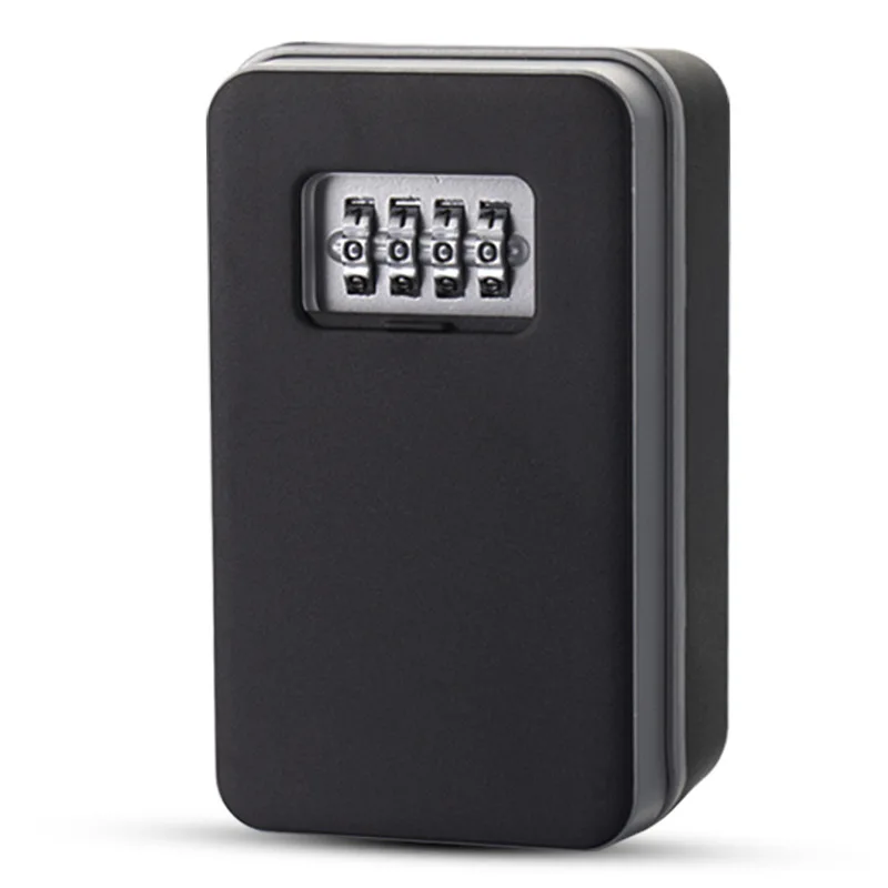 لا تركيب صندوق مفاتيح رمز البوابة الخارجية ذو سعة كبيرة، غطاء مقاوم للماء، صندوق مفاتيح، صندوق كلمة المرور