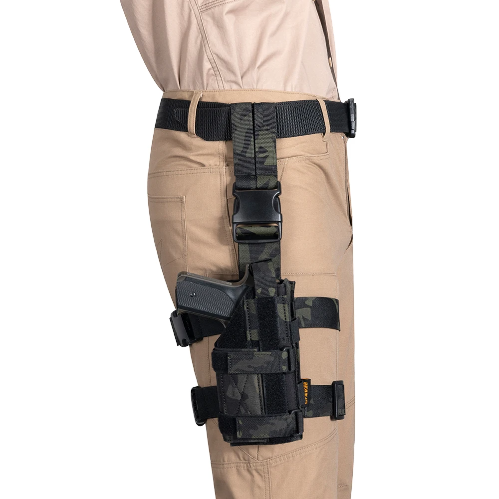 EXCELLENT ELITE SPANKER Drop-Leg-Plattenholster für Rechtshänder, taktische Oberschenkeltasche, Molle-Gewehrholster – Detail 15