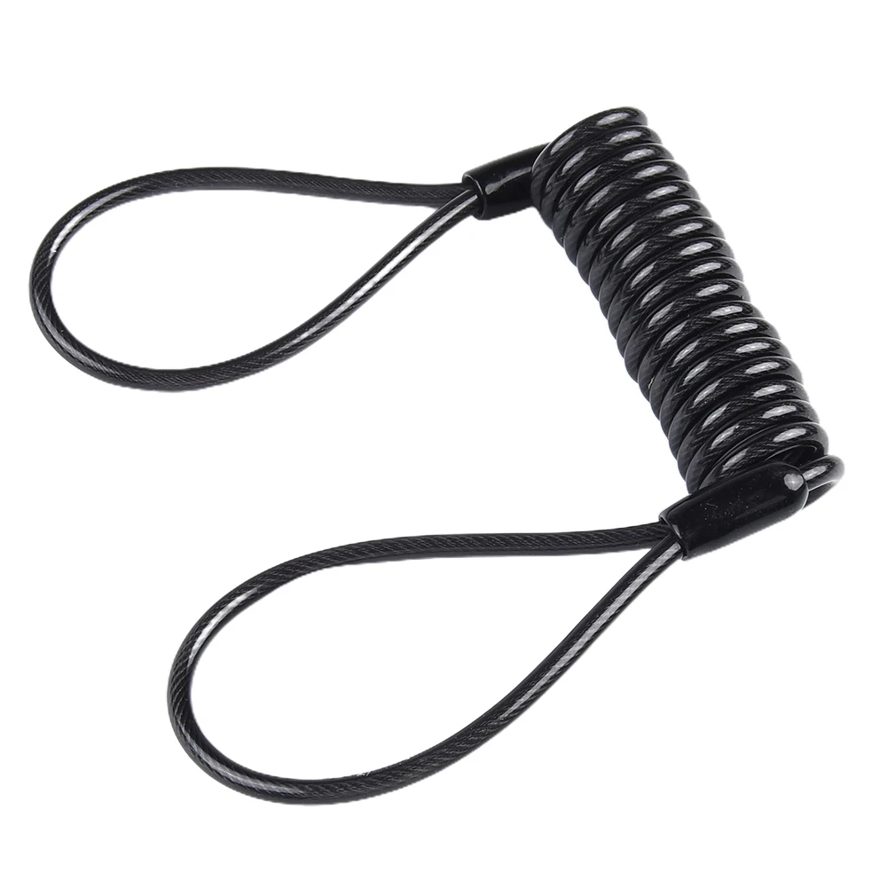 Brand New Disc Lock Reminder Cable 4mm Approx. 120cm Car Accessories Plastic Scooter Security For Motorcycle Motorbike