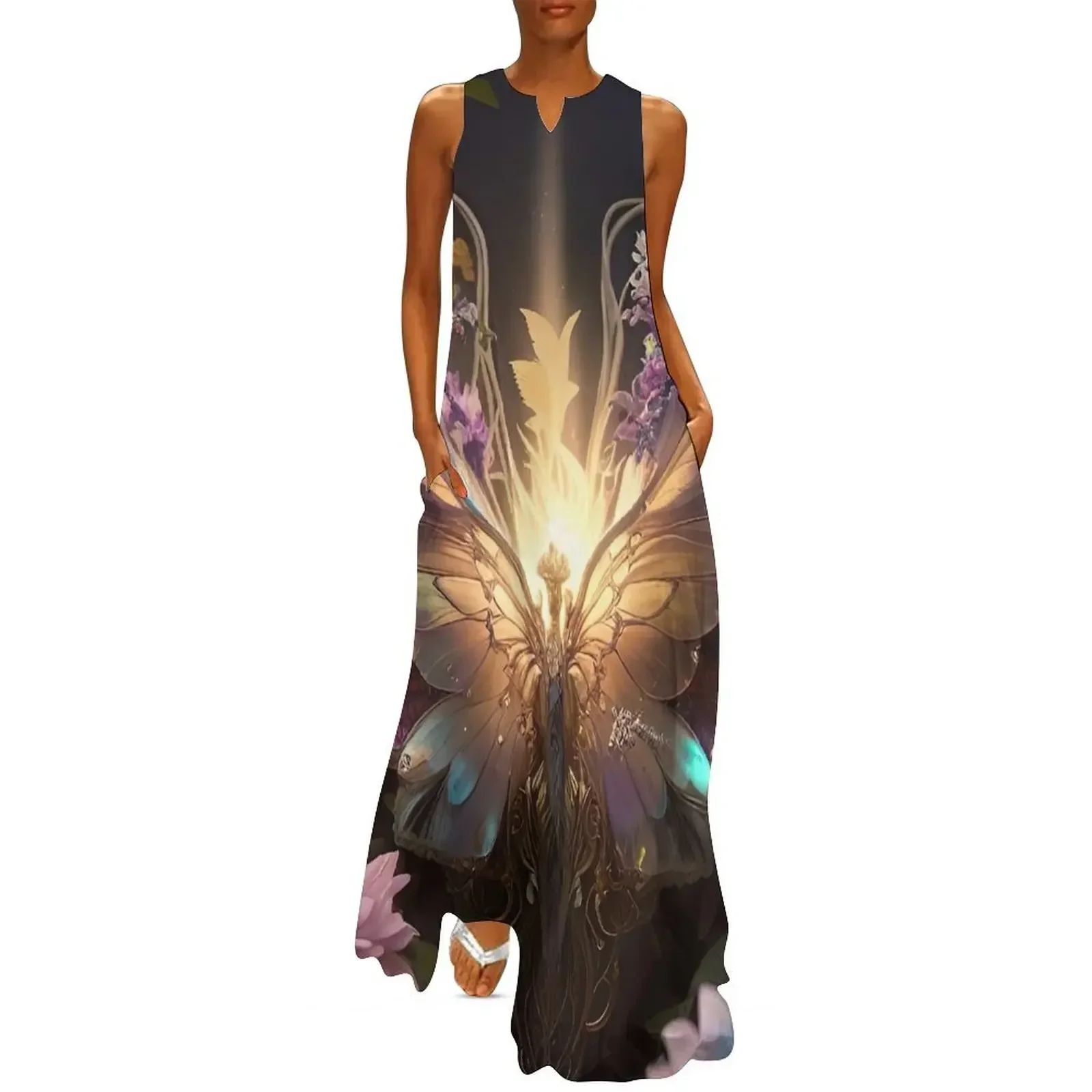 

Angel of inner strength Long Dress evening dress evening dress woman beach outfits for women Bride dresses