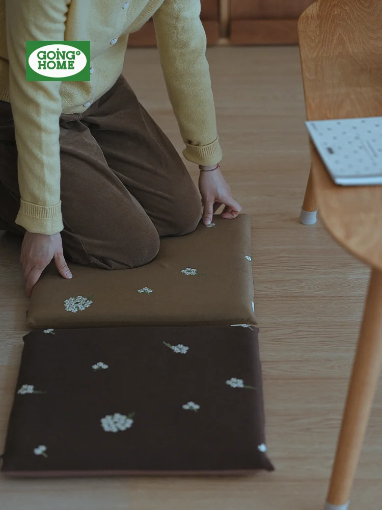 

Толстая подушка-футон из пены с эффектом памяти для медитации, домашнего использования, чтения на полу, для ленивых, зимний специальный коврик, квадратная подушка для сидения