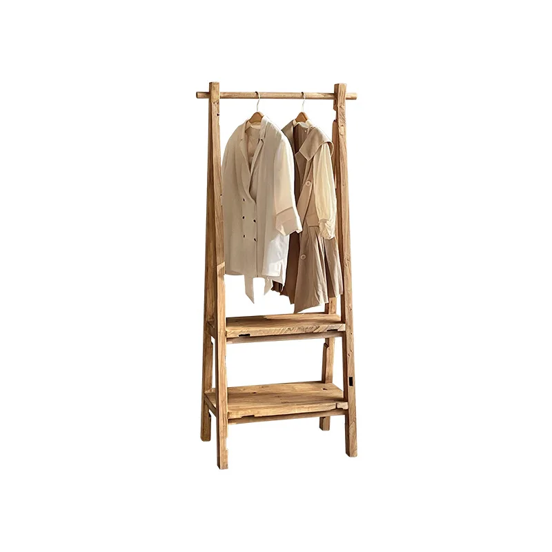 

Wabi sabi wind, hanger, solid wood, double layer, bed and breakfast, old elm, mobile