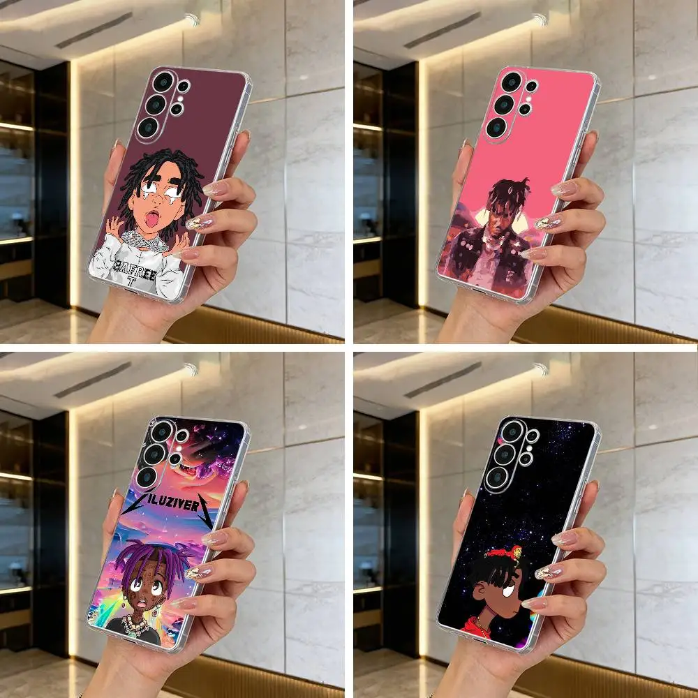 

Rapper Lil Uzi V-Vert Clear Soft Silicone Phone Case forSamsung S25, S24, S21, S22, S23, S30, Ultra, S20, Plus