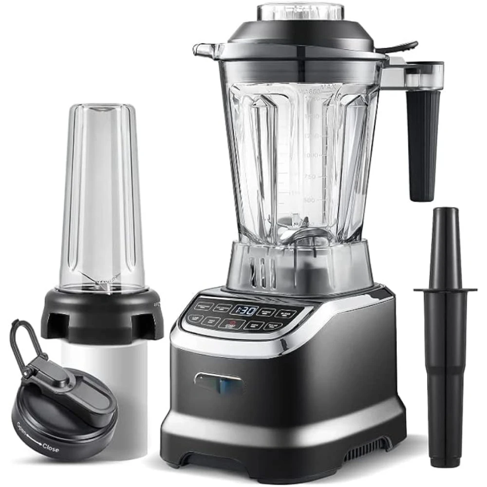 Professional Blender for Kitchen, 1800 Peak Watts, 4 Functions for Smoothies, Frozen Drinks