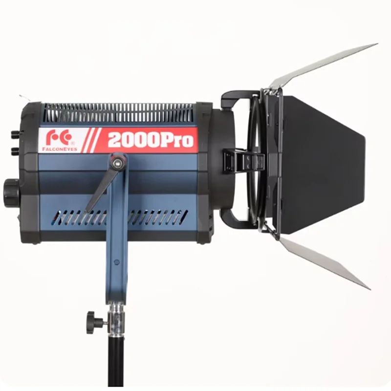 Photography Lighting Falconeyes Spotlight 2000Pro 200W Bi-Color 3000K-8000K Led Photo Video Light for Studio Filming